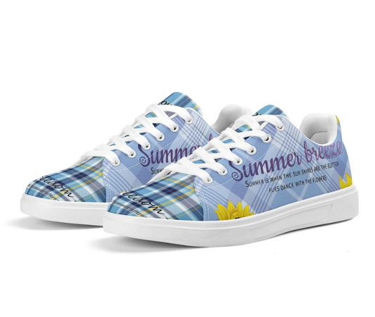 Entchin Custom Lightweight Brand Low Top Cavans Shoes WIth Personalized Logo /Name (0)