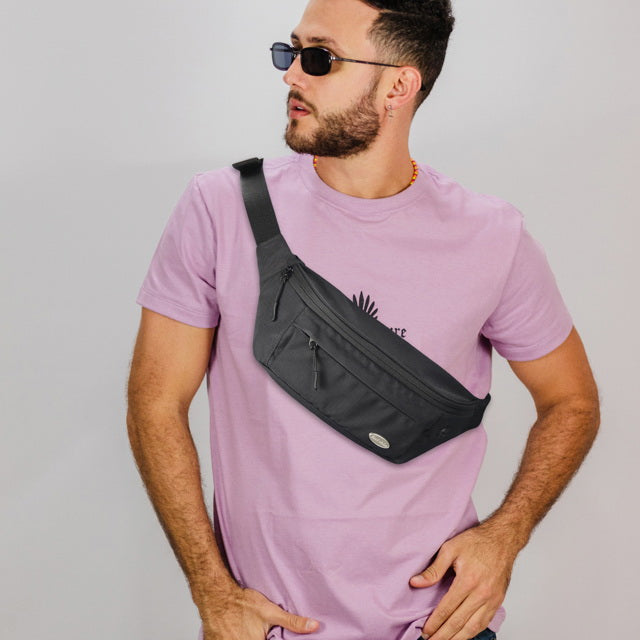 Entchin Large fanny pack for men