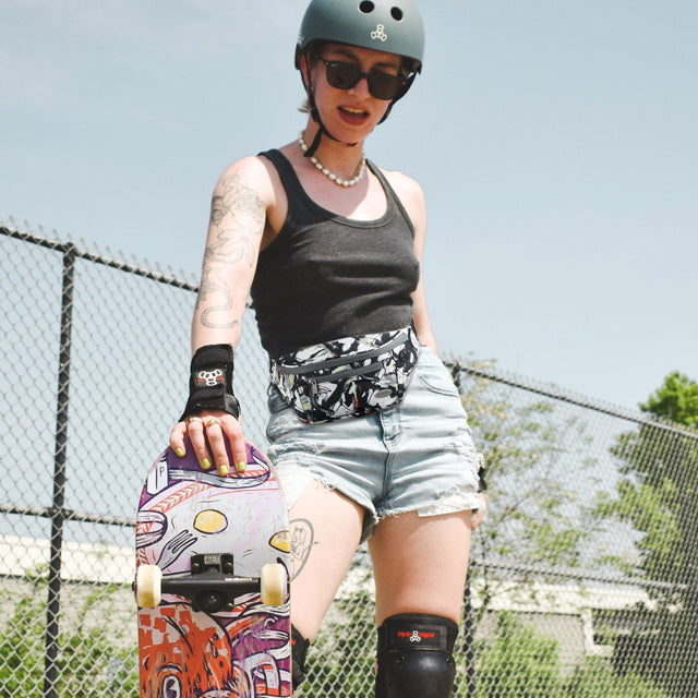 Entchin Graffiti Waist Bag for Women & Men