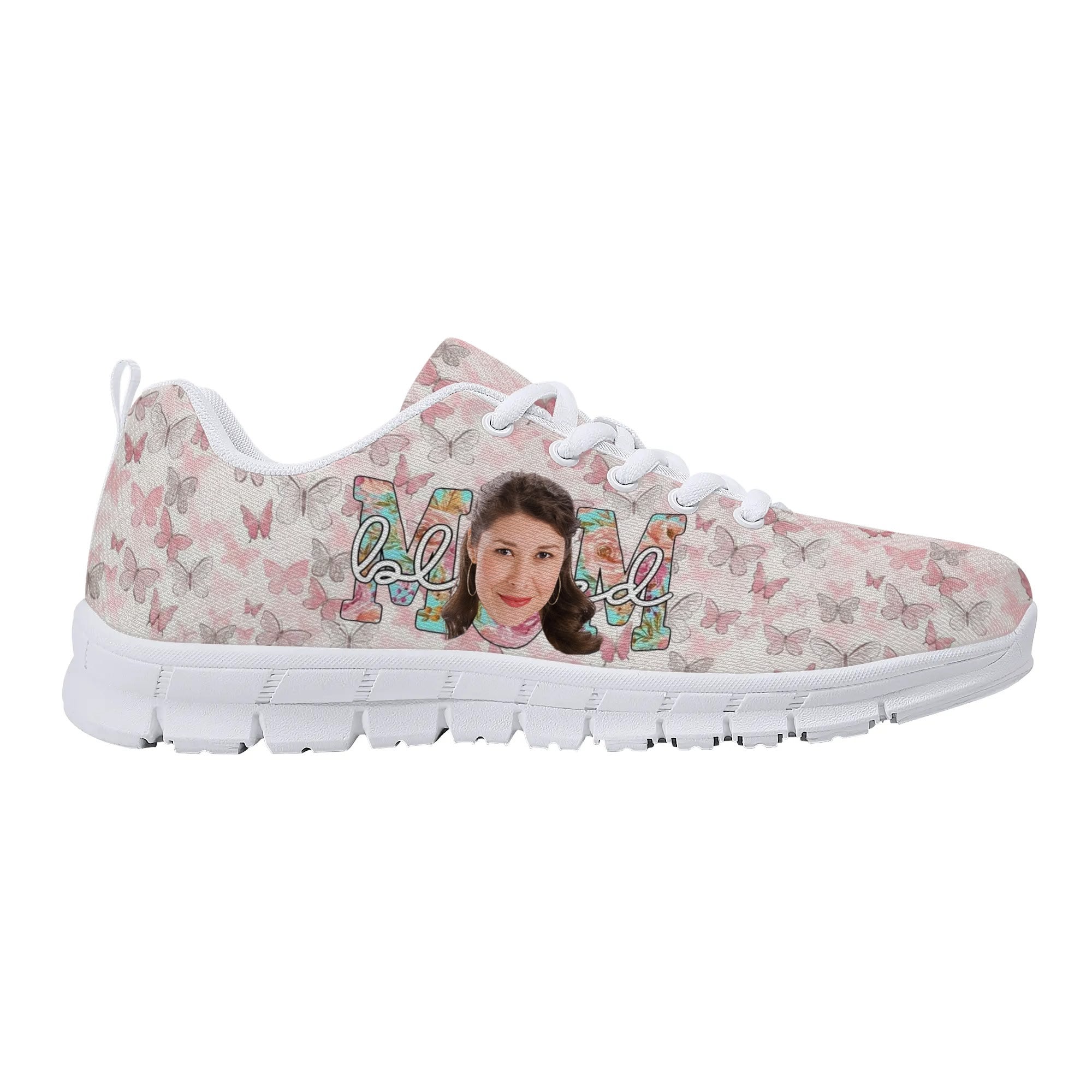 Entchin Custom Womens Running Shoes Personalize Head Picture