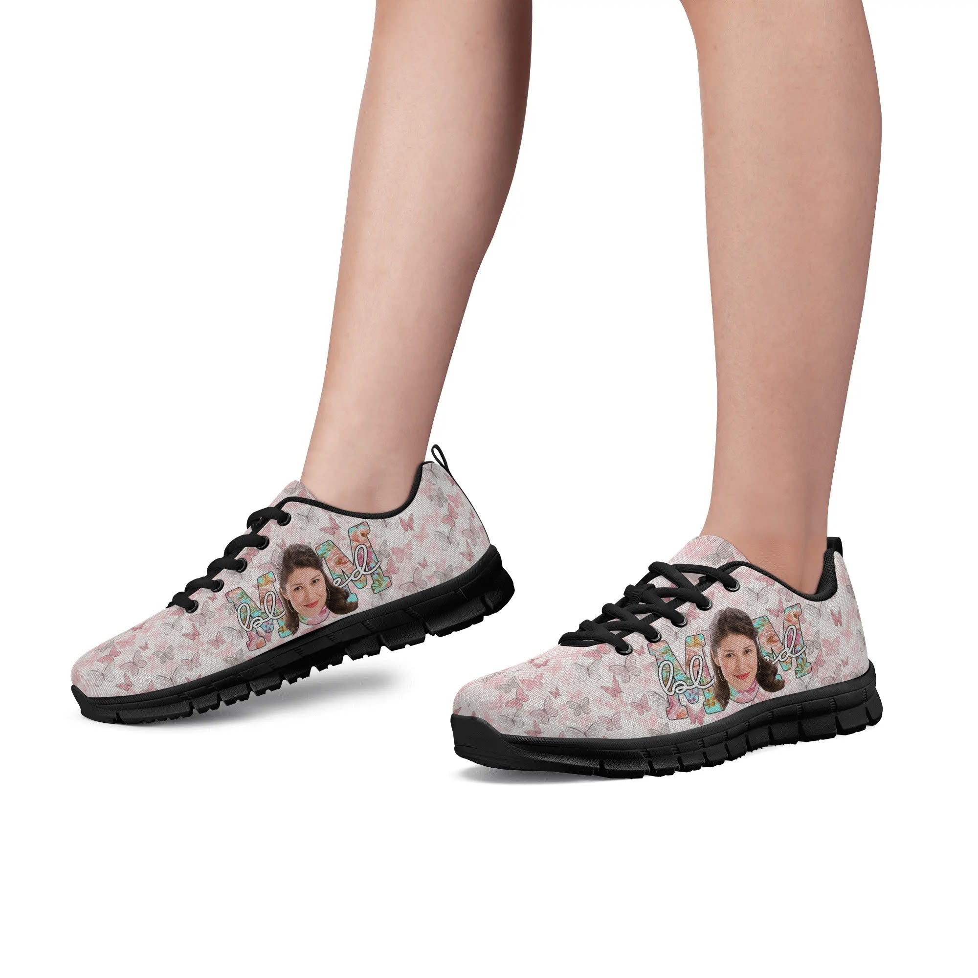 Entchin Custom Womens Running Shoes Personalize Head Picture