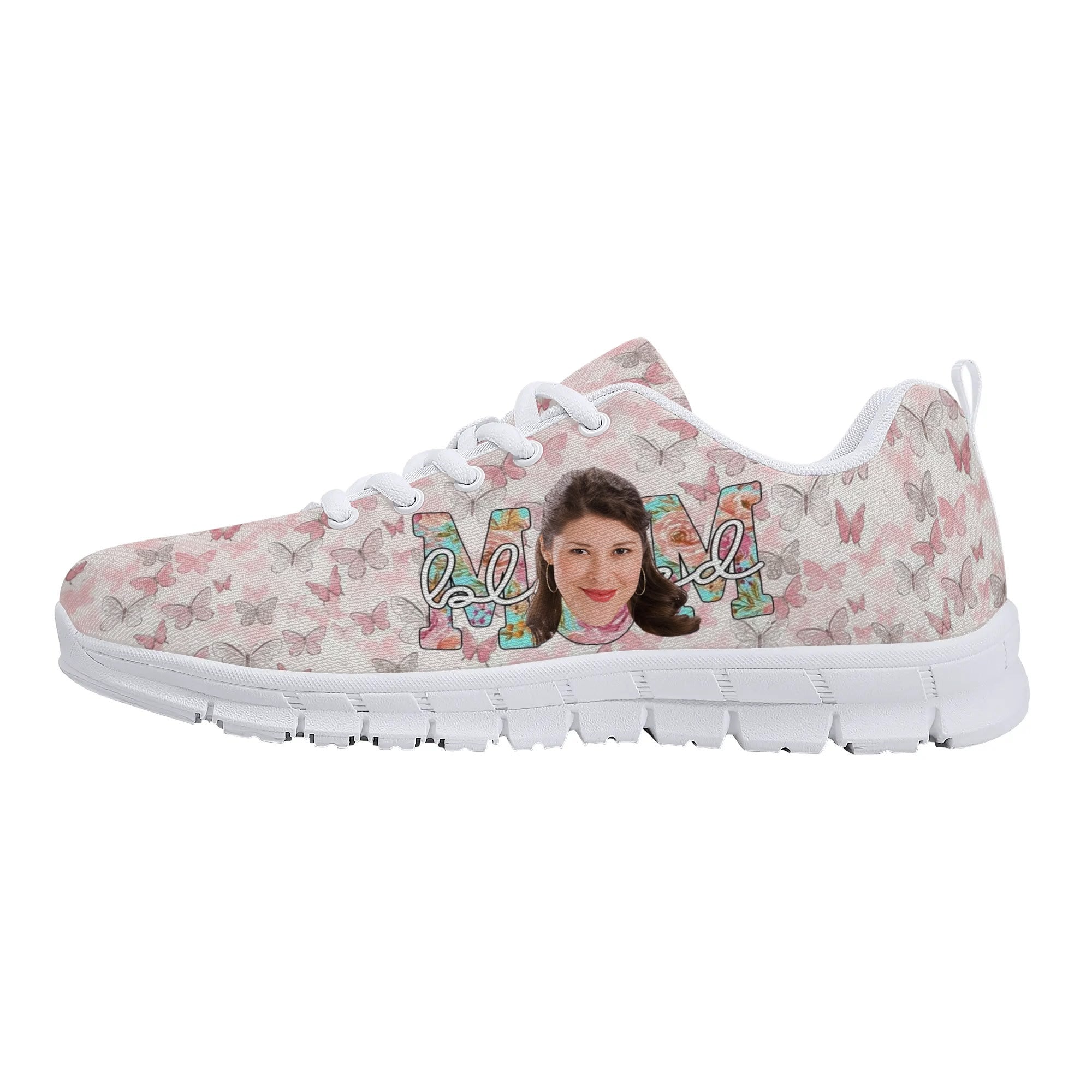 Entchin Custom Womens Running Shoes Personalize Head Picture