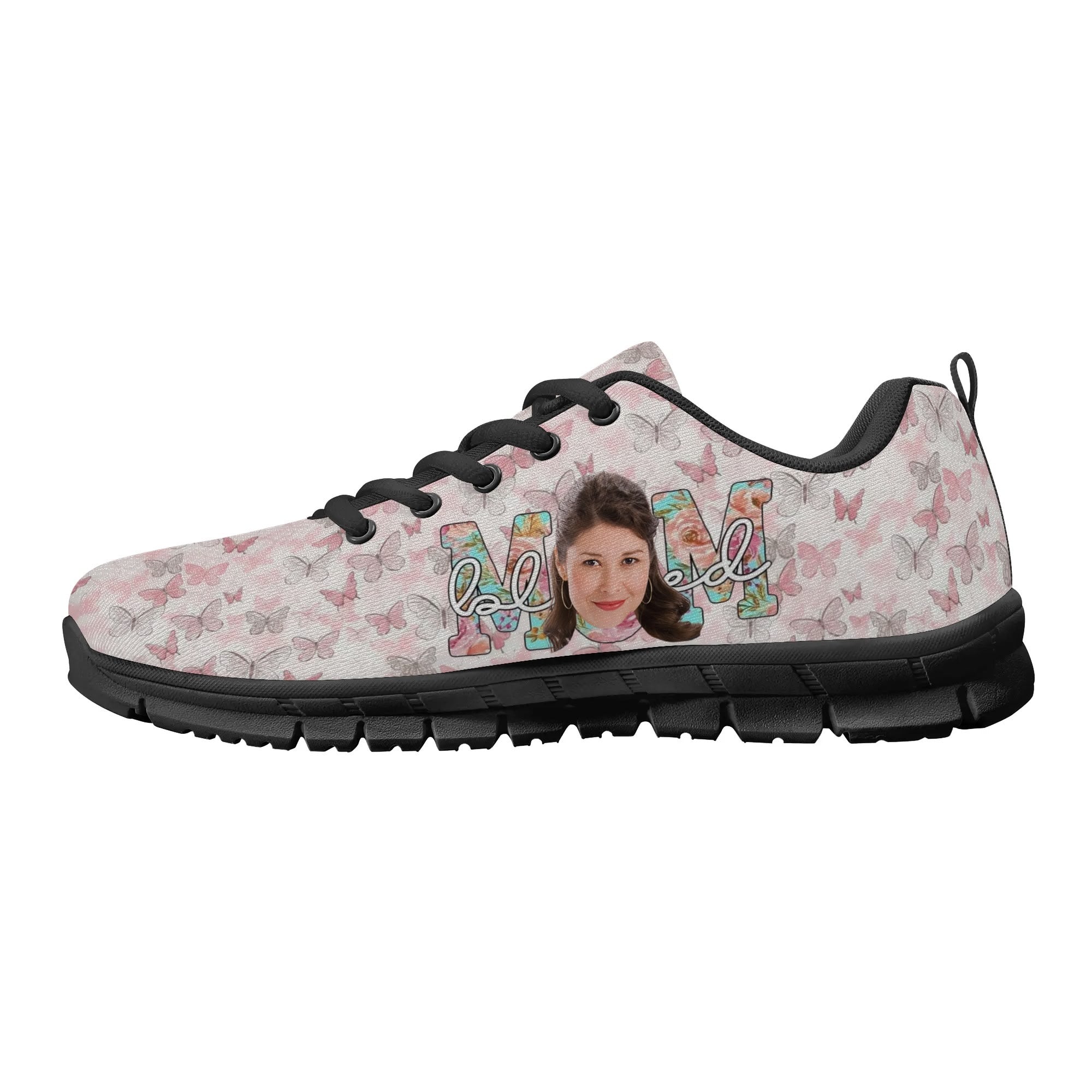 Entchin Custom Womens Running Shoes Personalize Head Picture