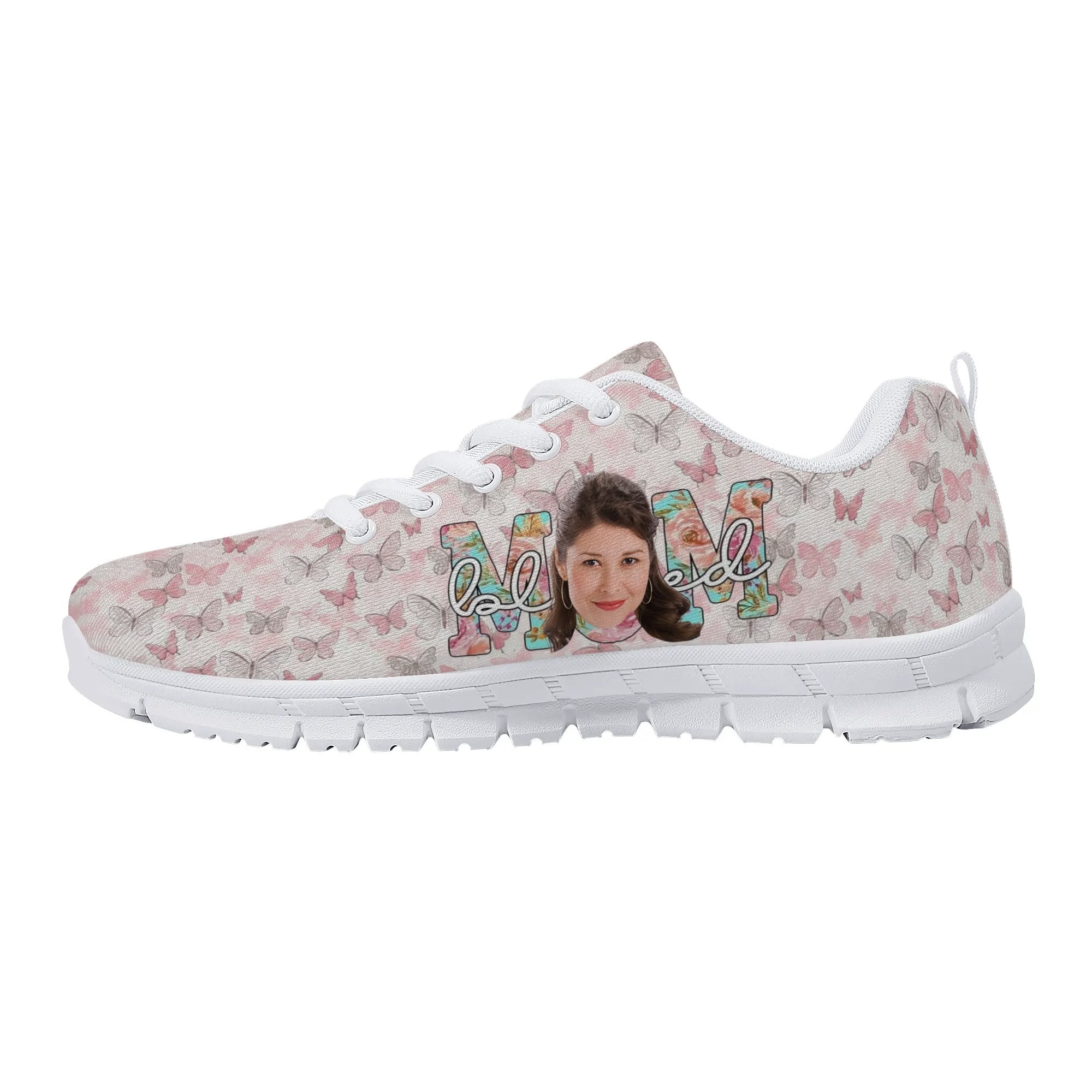 Entchin Custom Womens Running Shoes Personalize Head Picture