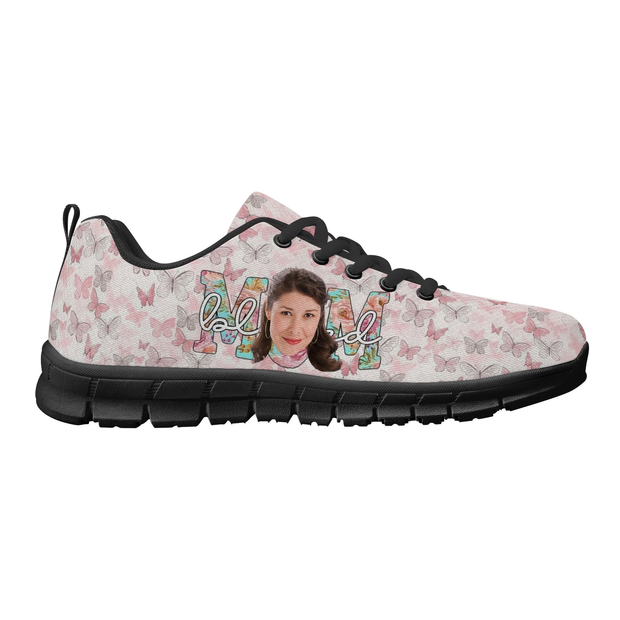 Entchin Custom Womens Running Shoes Personalize Head Picture