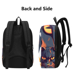 Entchin Custom New Half Printing Laptop Backpack