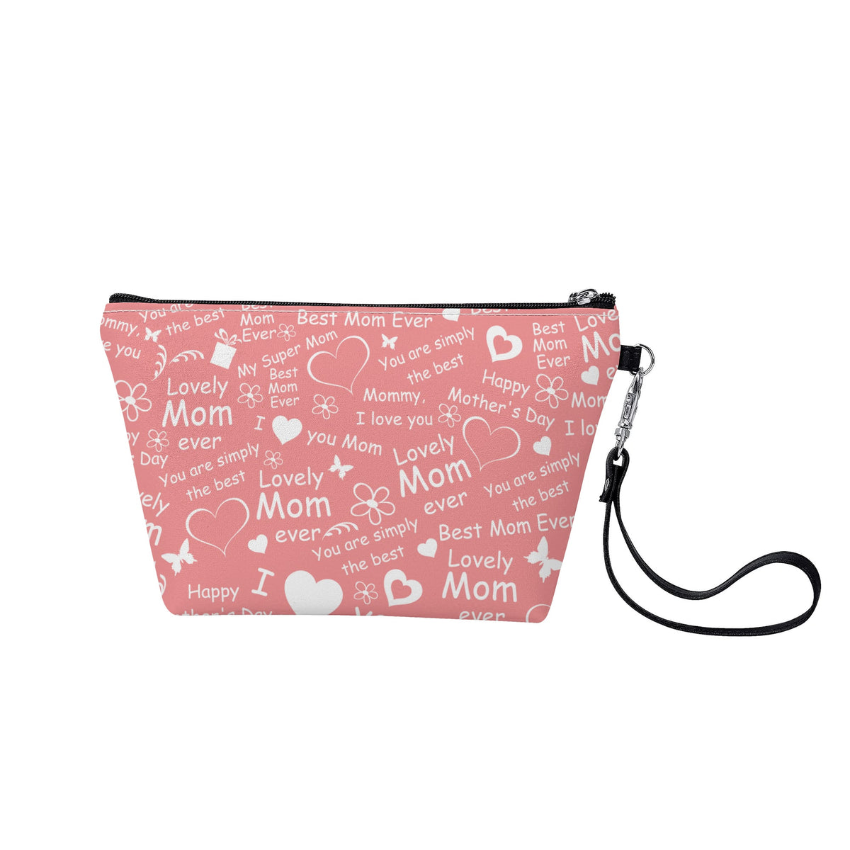 Entchin Custom Trapezoid Cosmetic Bag Photo Design Makeup Bag