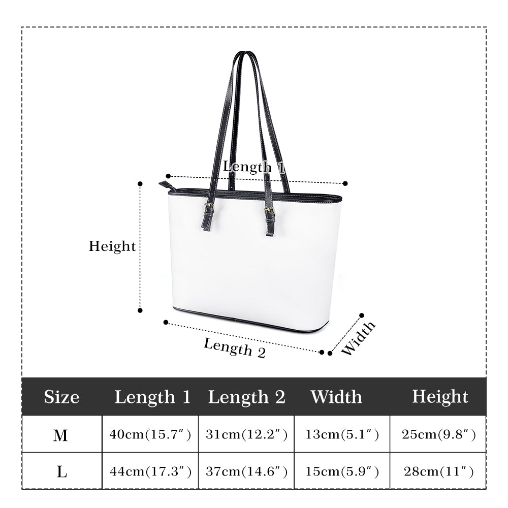 Entchin Custom Vegan Leather Tote Bags Designable Handbag