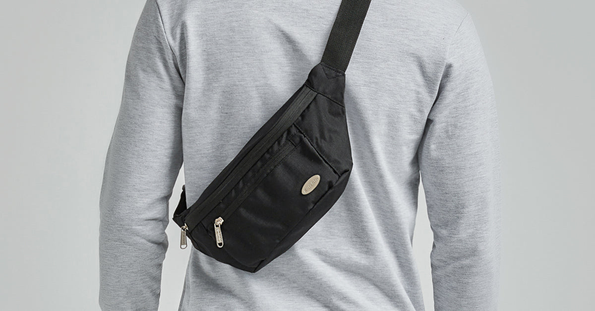 Entchin Small Fanny Pack Mini Bum 4 zipper pocket adjustable Belt Bag –  Entchin Direct