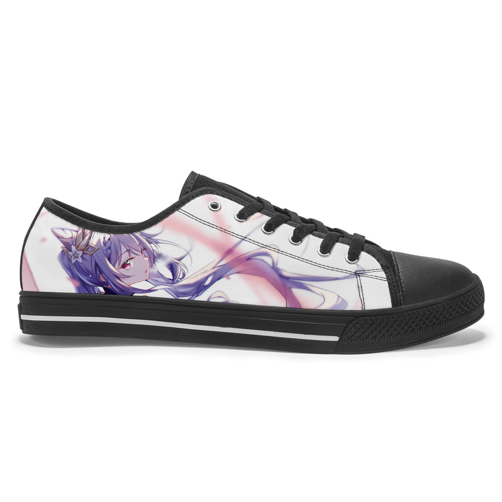 Entchin Custom Low-Top Canvas Shoes with Personalize Picture