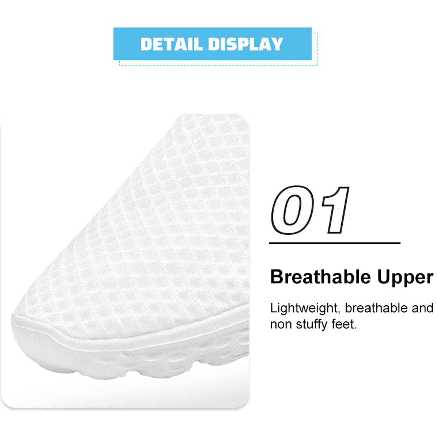 Entchin Custom Breathable Slip-on Mesh Shoes with Personalize Picture