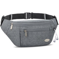 Entchin Fanny Pack for Women Men with 4-Zipper Pockets, premium fashion Waist Pack Crossbody Bum Bags