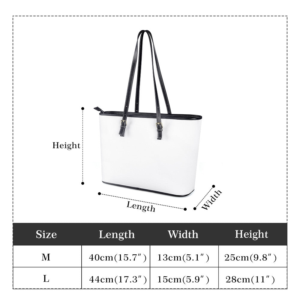 Entchin Custom Vegan Leather Tote Bags Designable Handbag