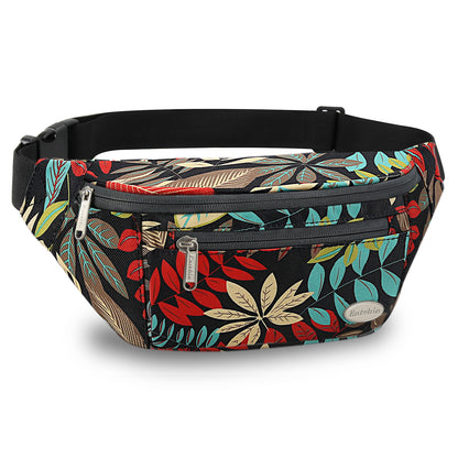 Entchin Fanny Pack for Women Men with 4-Zipper Pockets, premium fashion Waist Pack Crossbody Bum Bags